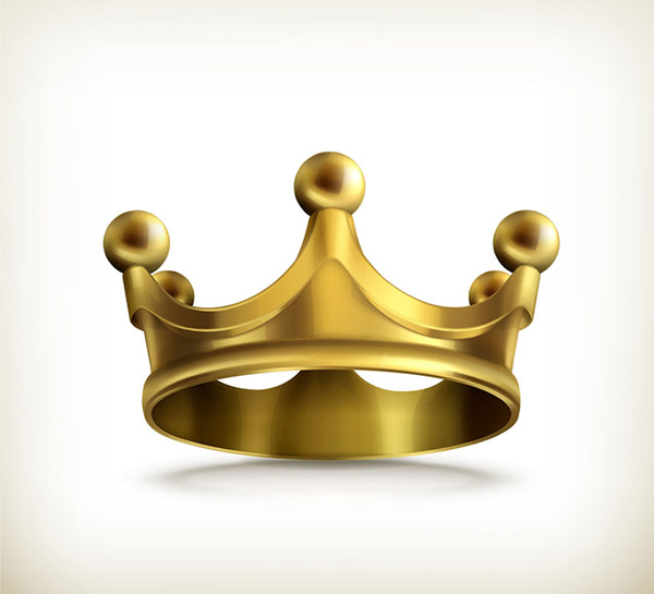 金色质感皇冠