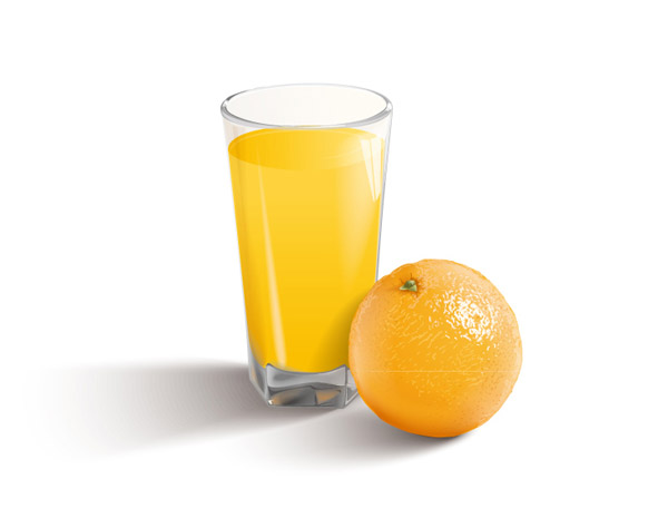 橙子与橙汁设计