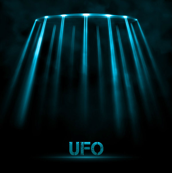 科幻UFO背景