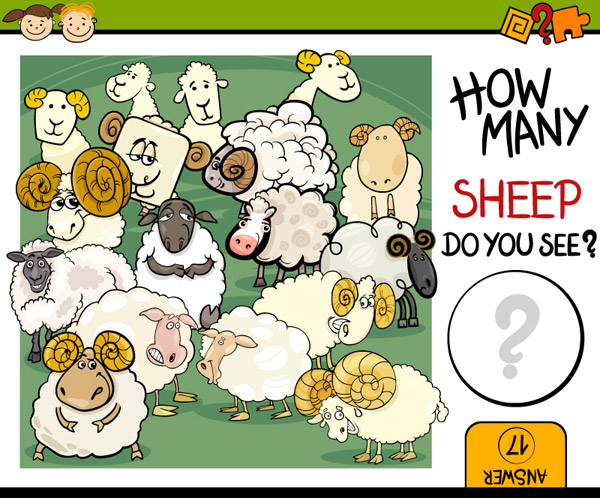各种羊插图