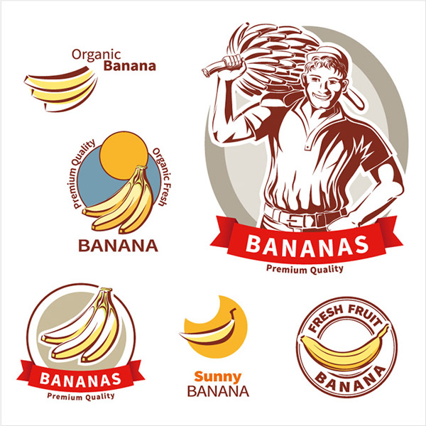 优质香蕉标签