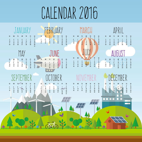 2016年环保年历
