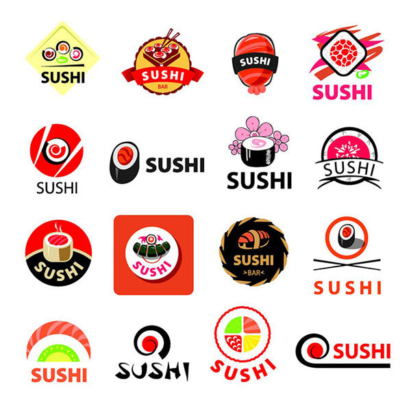 寿司美食标签