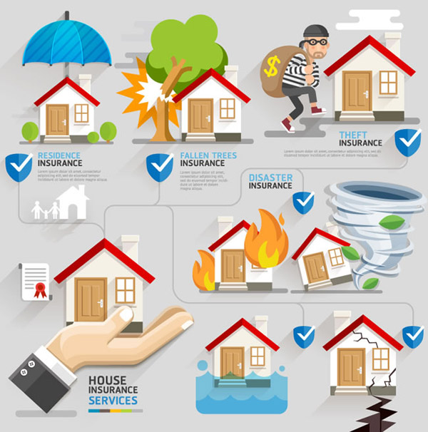 房屋保险信息图
