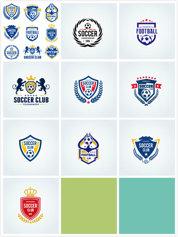 足球球队图标_素材中国sccnn.com