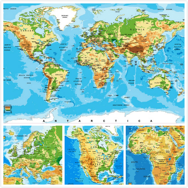 世界版图地理