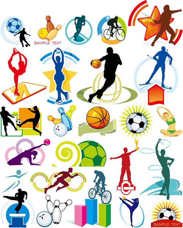 素材分类: 矢量体育运动所需点数: 0 点 关键词: 体育运动项目图标