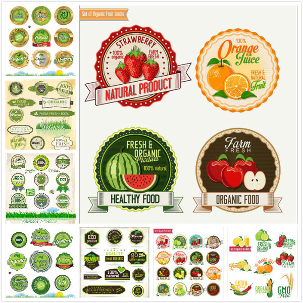 绿色食品标签_素材中国sccnn.com