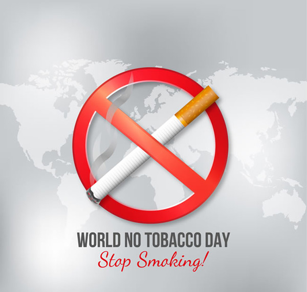 世界戒烟日海报