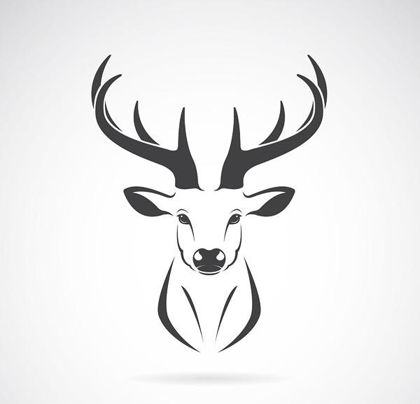 鹿logo矢量
