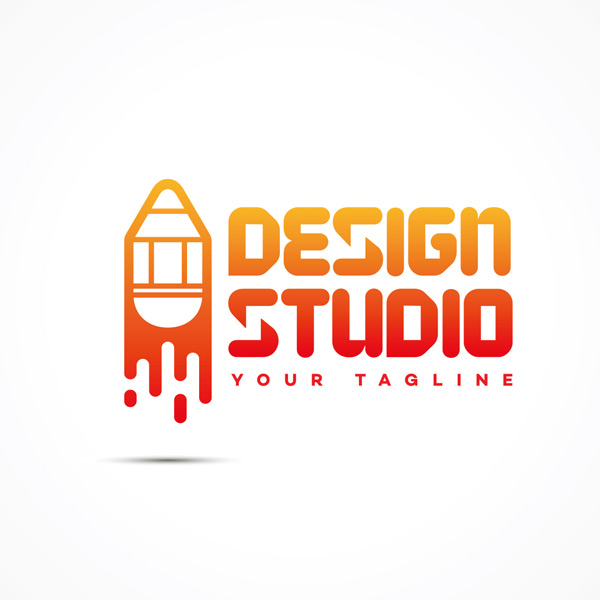 红色火箭logo