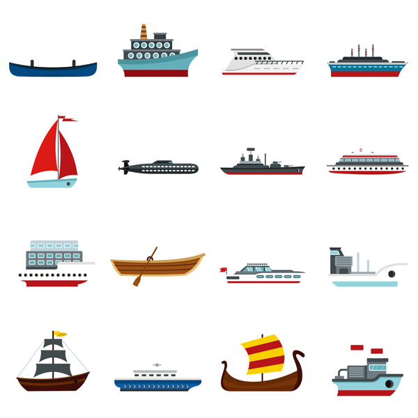 其它所需点数:0点关键词:海上运输交通工具图标矢量素材,商业金融与