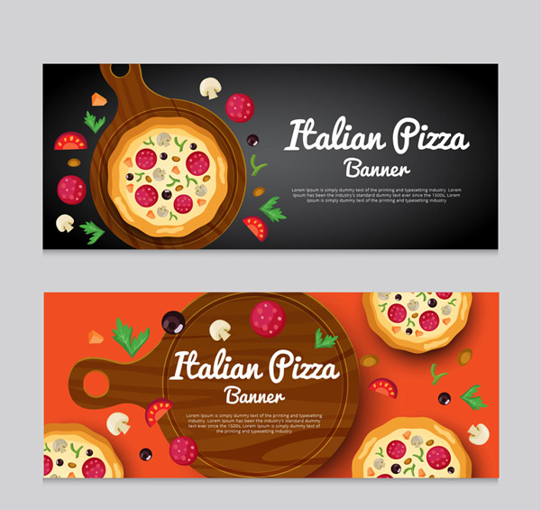 披萨banner