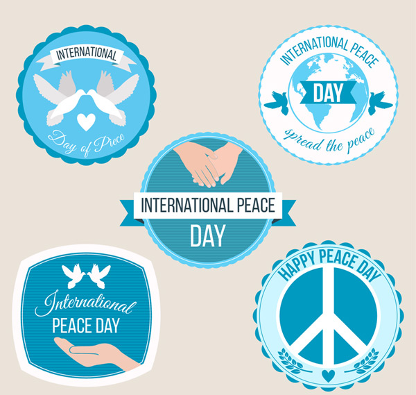 国际和平日标签