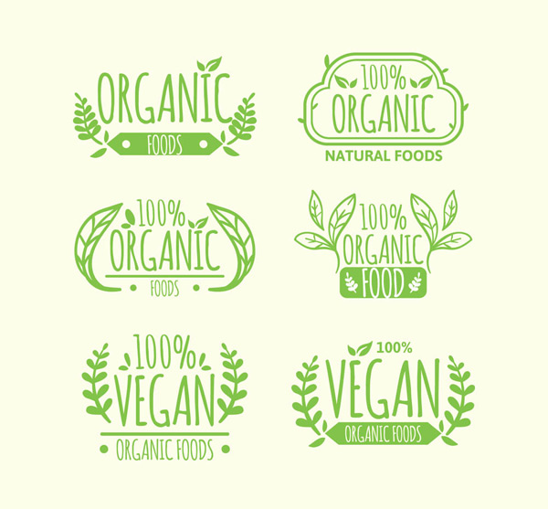 绿色有机食品标签
