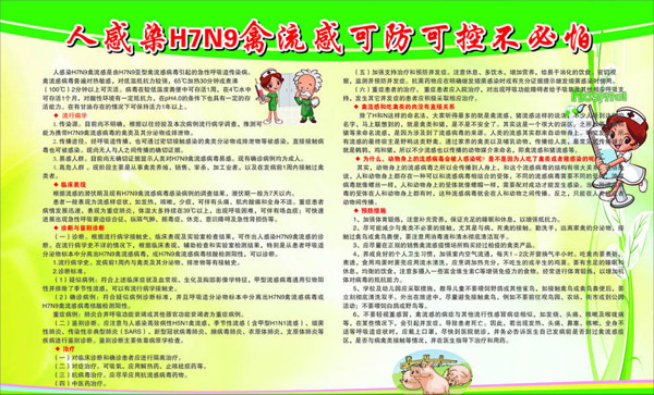 H7N9禽流感预防