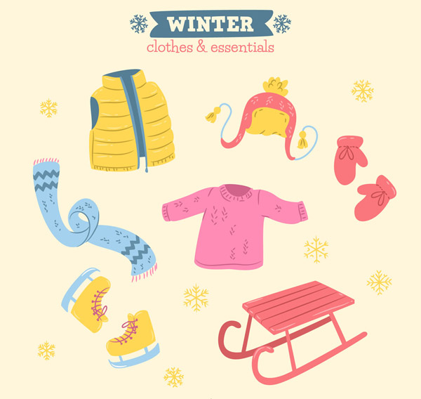 冬季服装和配饰