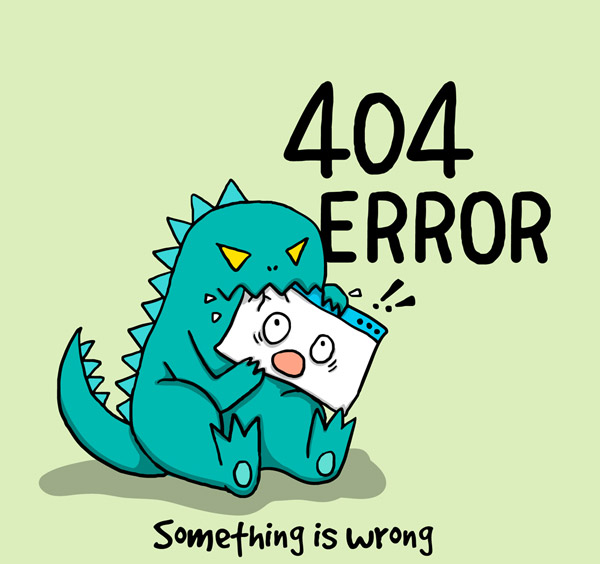 恐龙404页面