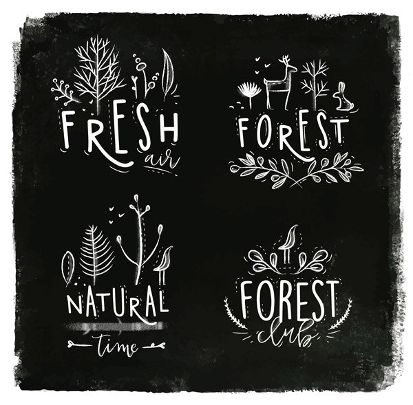 森林标签