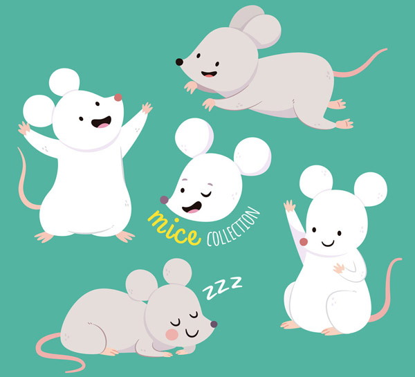 4款卡通老鼠