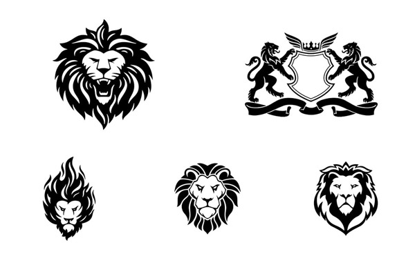狮子造型标志3
