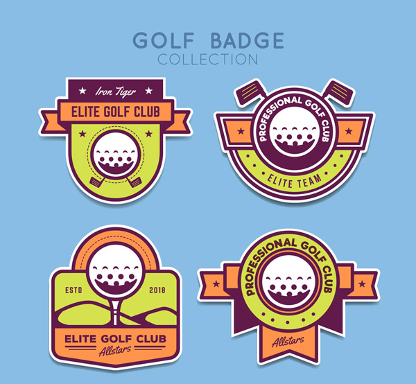 高尔夫俱乐部徽章