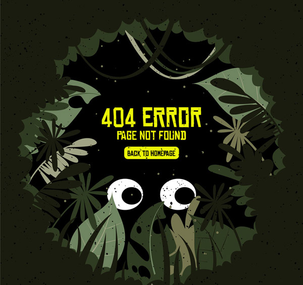 怪兽404错误页
