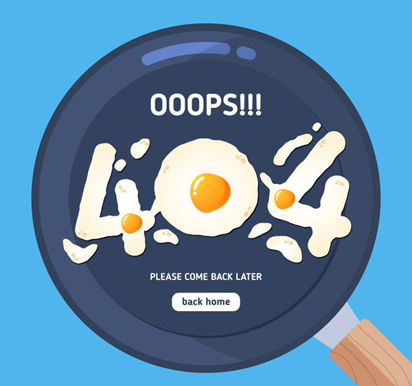 煎鸡蛋404错误页