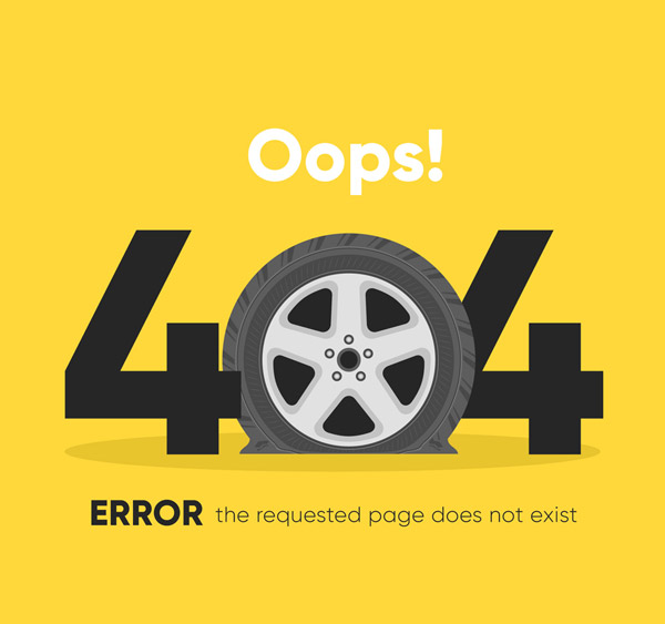 轮胎404错误页