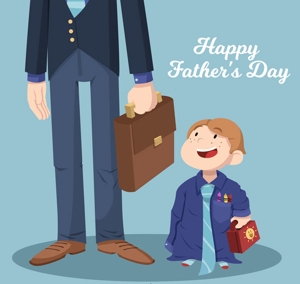 领带,happy,fathers,day,可爱,父亲节,西装,男孩,公文包,父亲,儿子