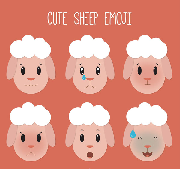 绵羊头像表情