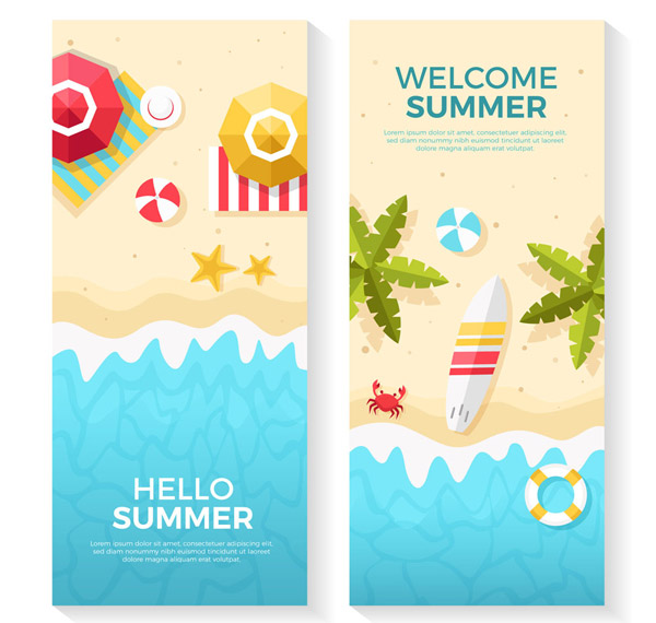夏季海滩banner