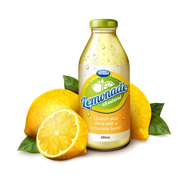 柠檬和柠檬汁饮料