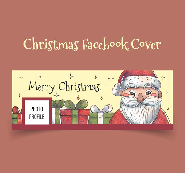 圣诞老人脸书封面