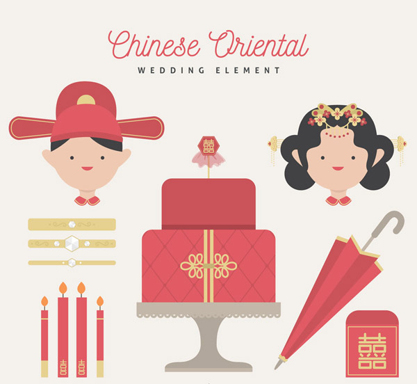 中式婚礼元素