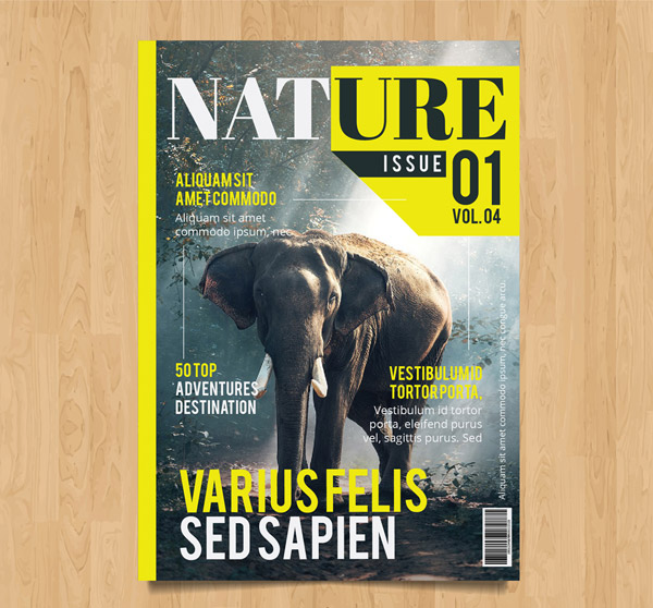 大象自然杂志封面