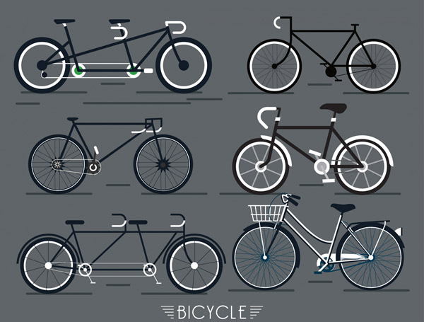 0   点 关键词: 6款创意黑色单车设计矢量图,创意,黑色,单车,自行车