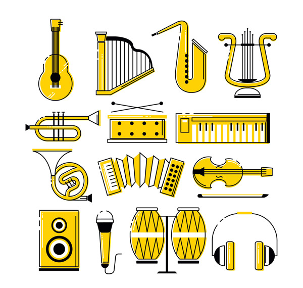 黄色乐器