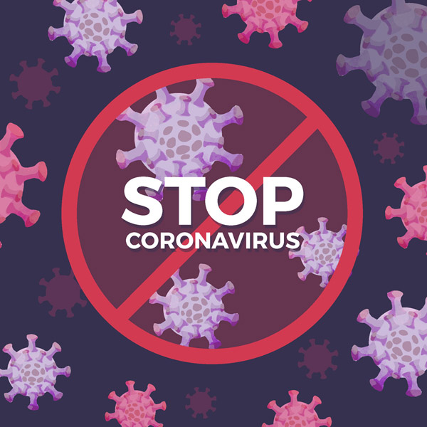 阻止新型冠状病毒