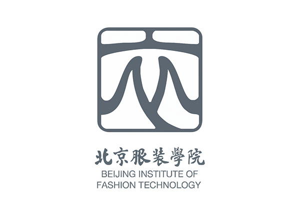 北京服装学院校徽标
