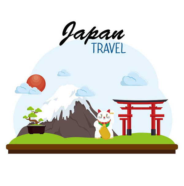 日本旅行元素