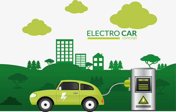 绿色能源汽车充电