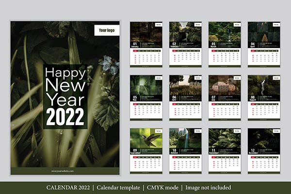 2022植物主题台历