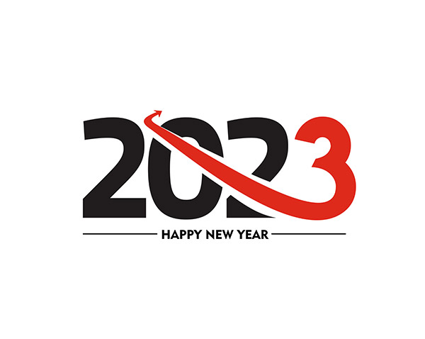 2023新年快乐艺术字