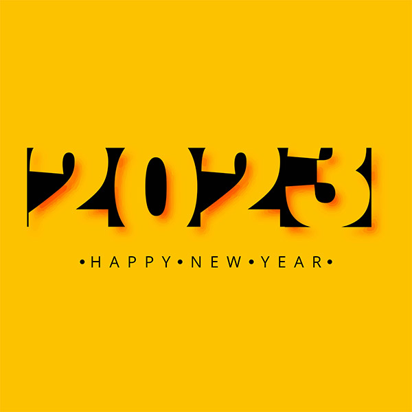 2023新年快乐海报