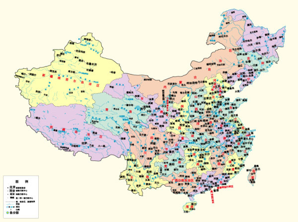 全国地图矢量_矢量地图 - 素材中国_素材CNN