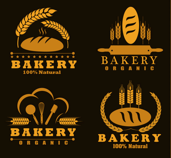 面包店标志设计