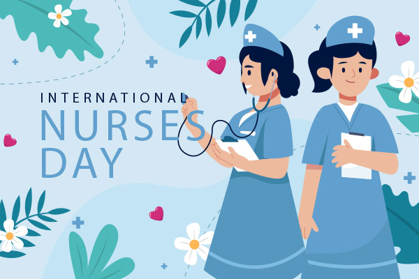 庆祝国际护士海报
