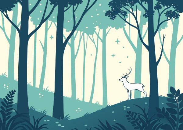 �λ�С����ɭ����¹ͼ