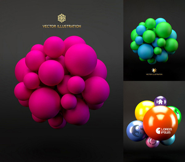 3D球体装饰